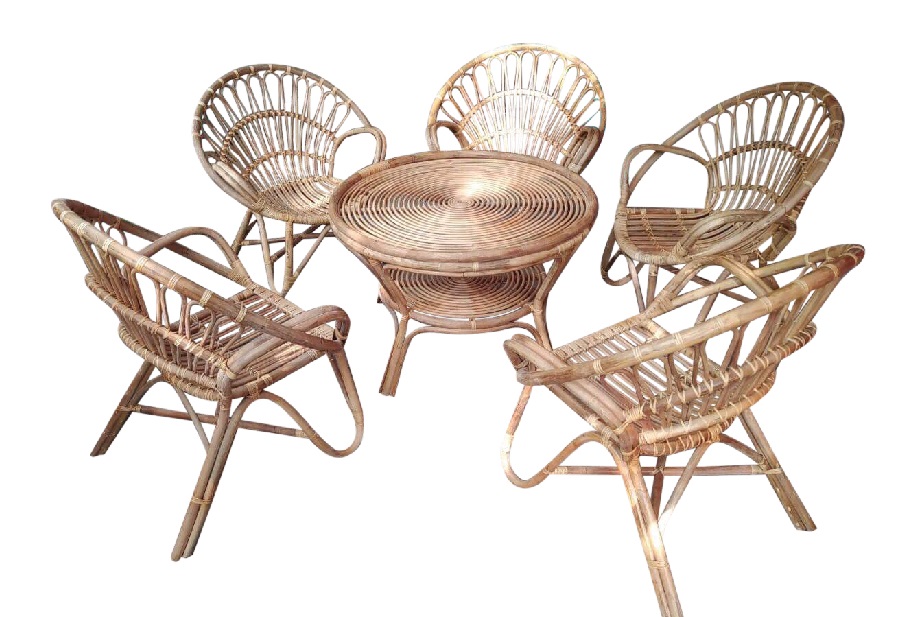 Bộ bàn ghế mây Hồng Sơn